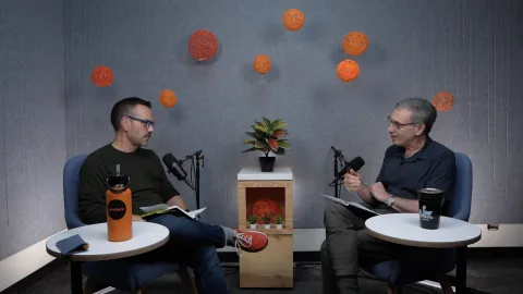 Anis and Matt on the Learning With podcast